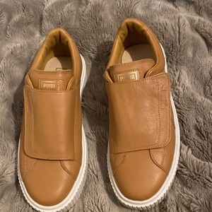 Puma, size: 9, color: brown/tan
